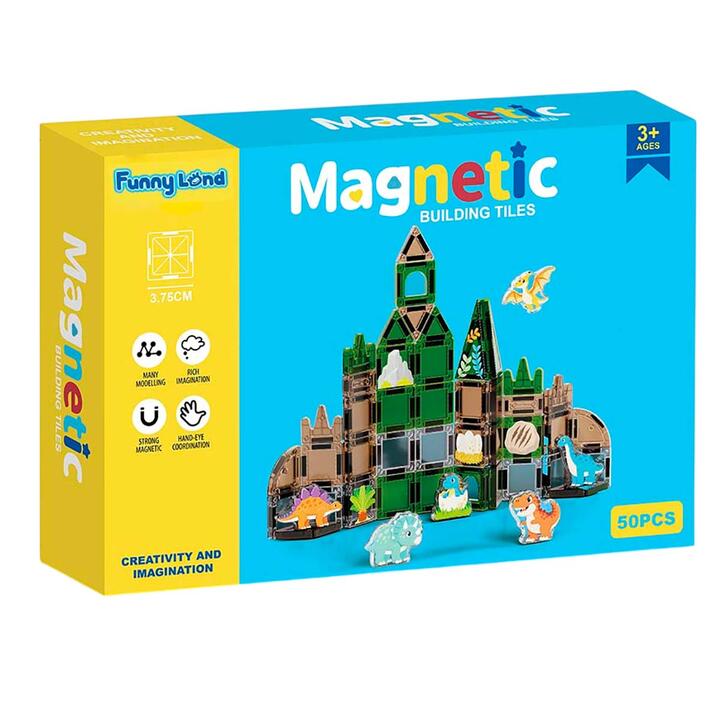 Juego bloques magneticos 50 pcs 1/24