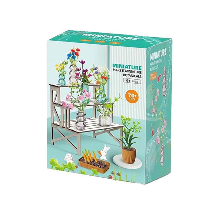 Mini garden para armar 70 piezas 1/30