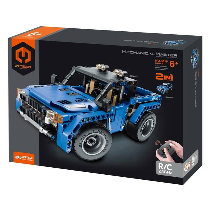 Camioneta  para armar de 394  pz .con control remoto  1/12