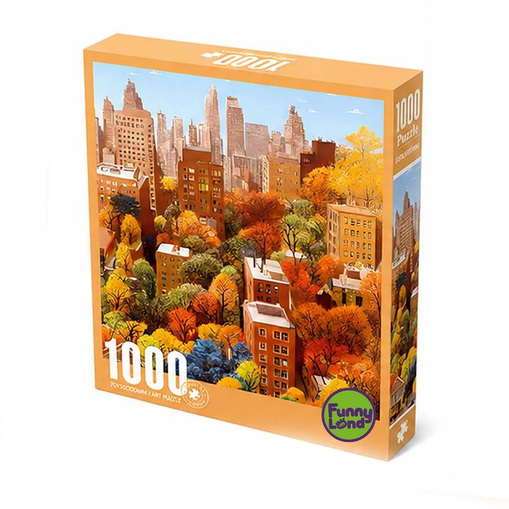 Rompecabezas 1000 pcs Autumn Maple Map 2/36