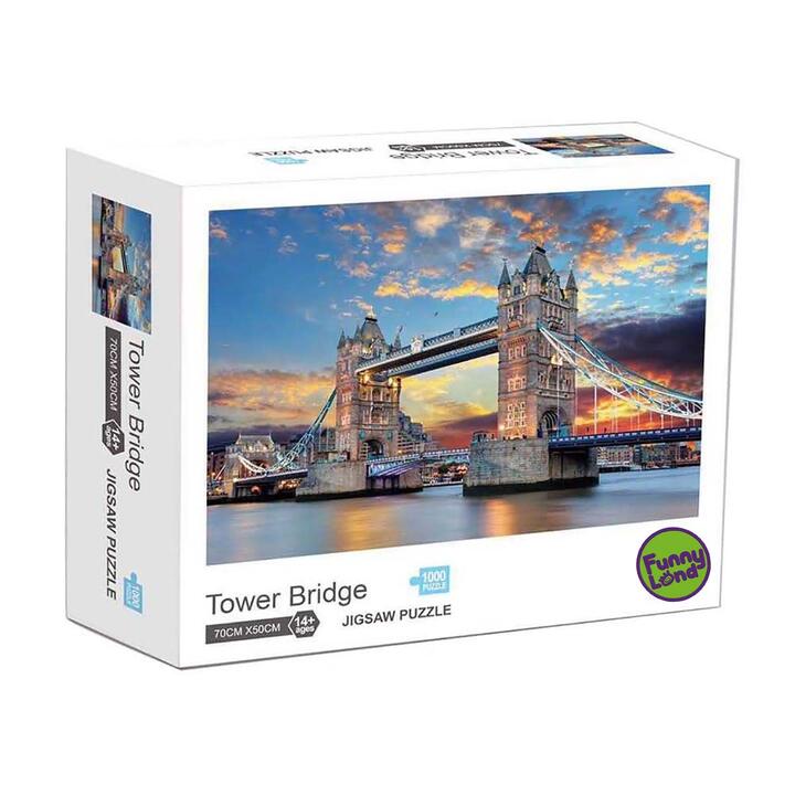Rompecabezas 1000 piezas Tower Bridge 70x50cm 2-18