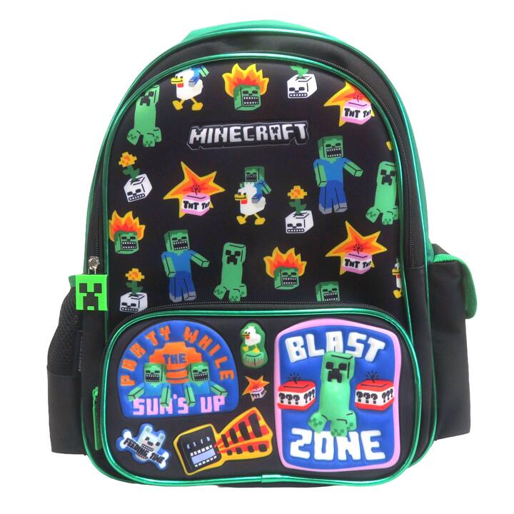 Mochila espalda Minecraft 16" 3/24 