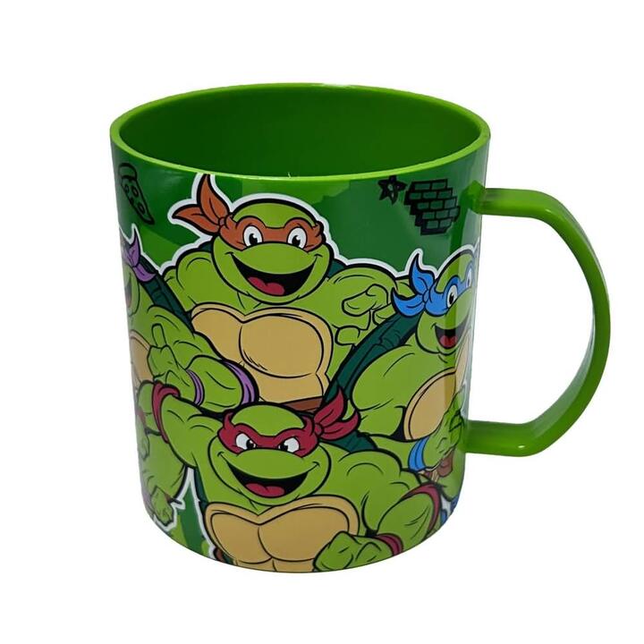 Taza plastica Tortugas Ninja  340 ml 3/12/36